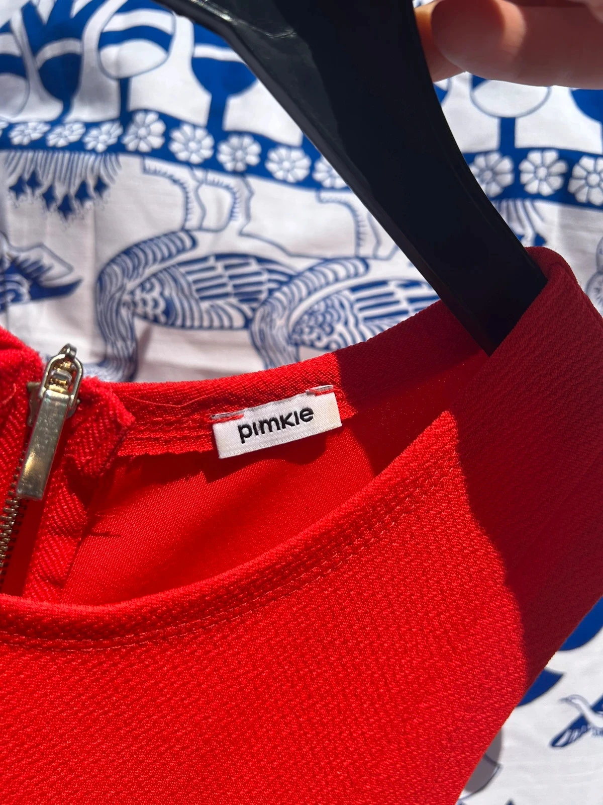 Vestido laranja /vermelho 34/WD Pimkie em ótimo estado – photo 3